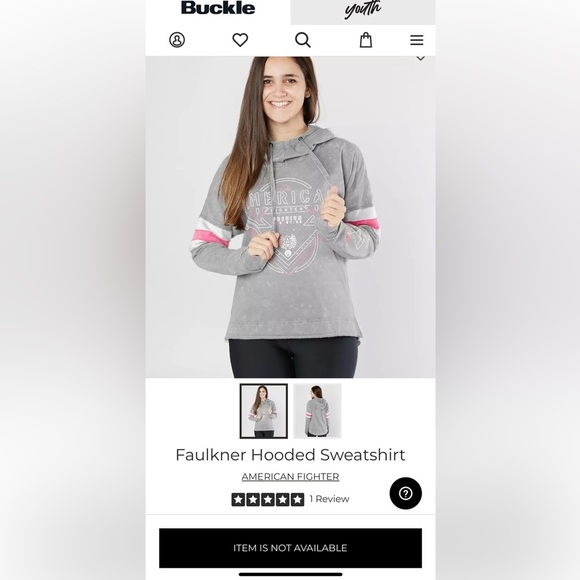 Women's size medium American Fighter hoodie - Picture 1 of 8